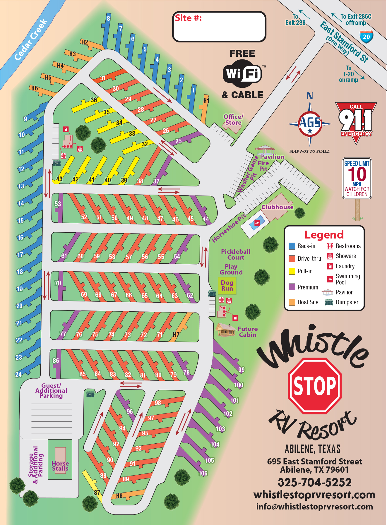 Site Map - 2018